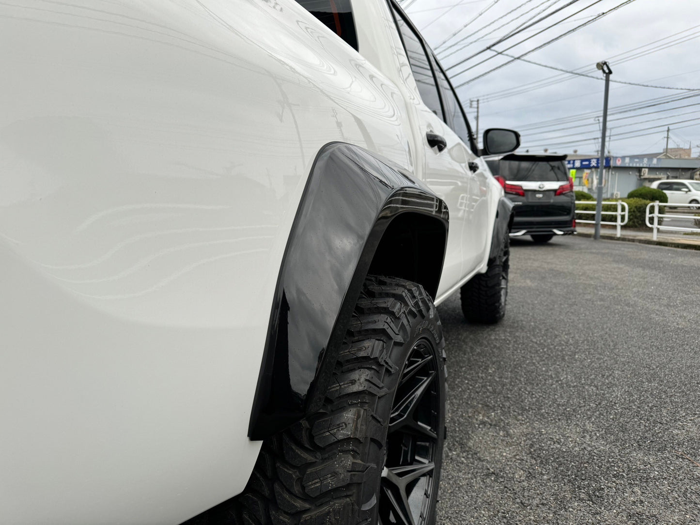 【TOYOTA HILUX】MC 後期 (2020/08-) MARVELOUS T-FACE用 オーバーフェンダー Fender 日本製 MARVELOUS