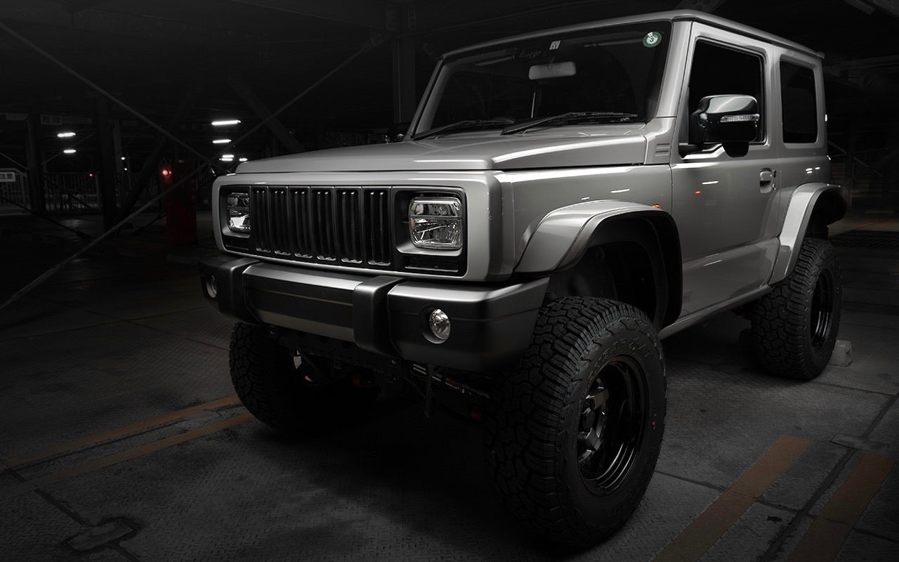 【JIMNY/JIMNY SIERRA】XJ STYLE角目KIT 2 SQUARE LIGHT KITJB64/JB74専用 日本製 MARVELOUS