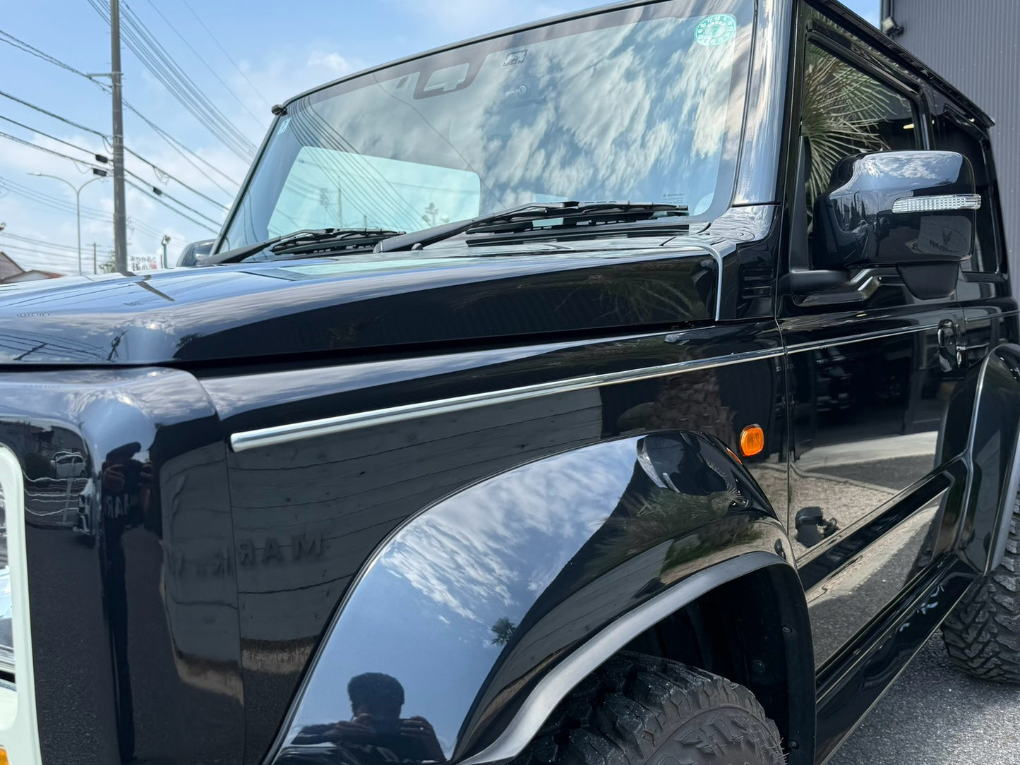 【JIMNY/SIERRA】メッキサイドモール　純正品品質　JB64W JB74W※７月より順次発送