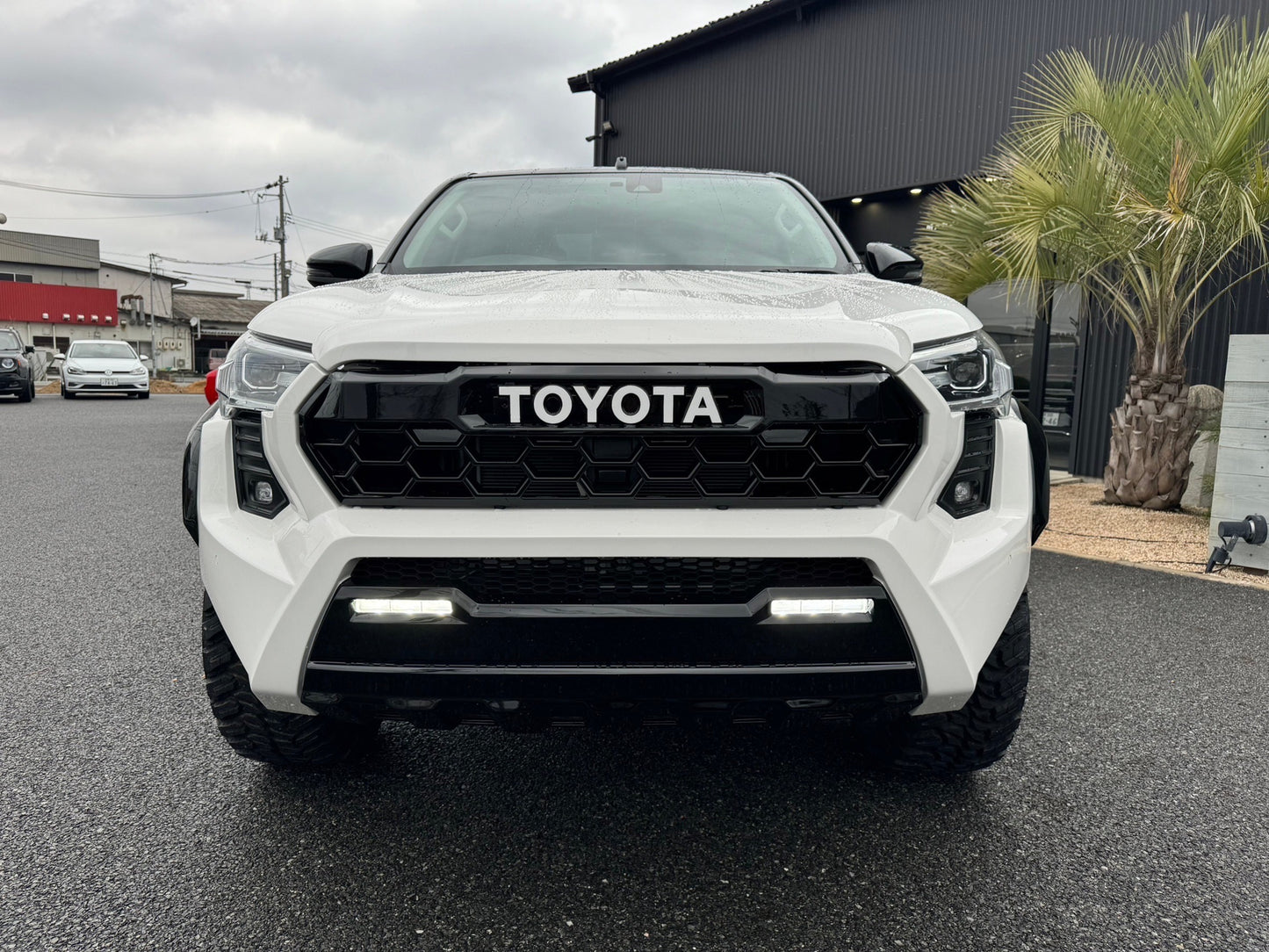 Toyota 125 Hilux late model (2020/08-) MARVELOUS T-FACE Tacoma look face kit TACOMA FACE aero parts