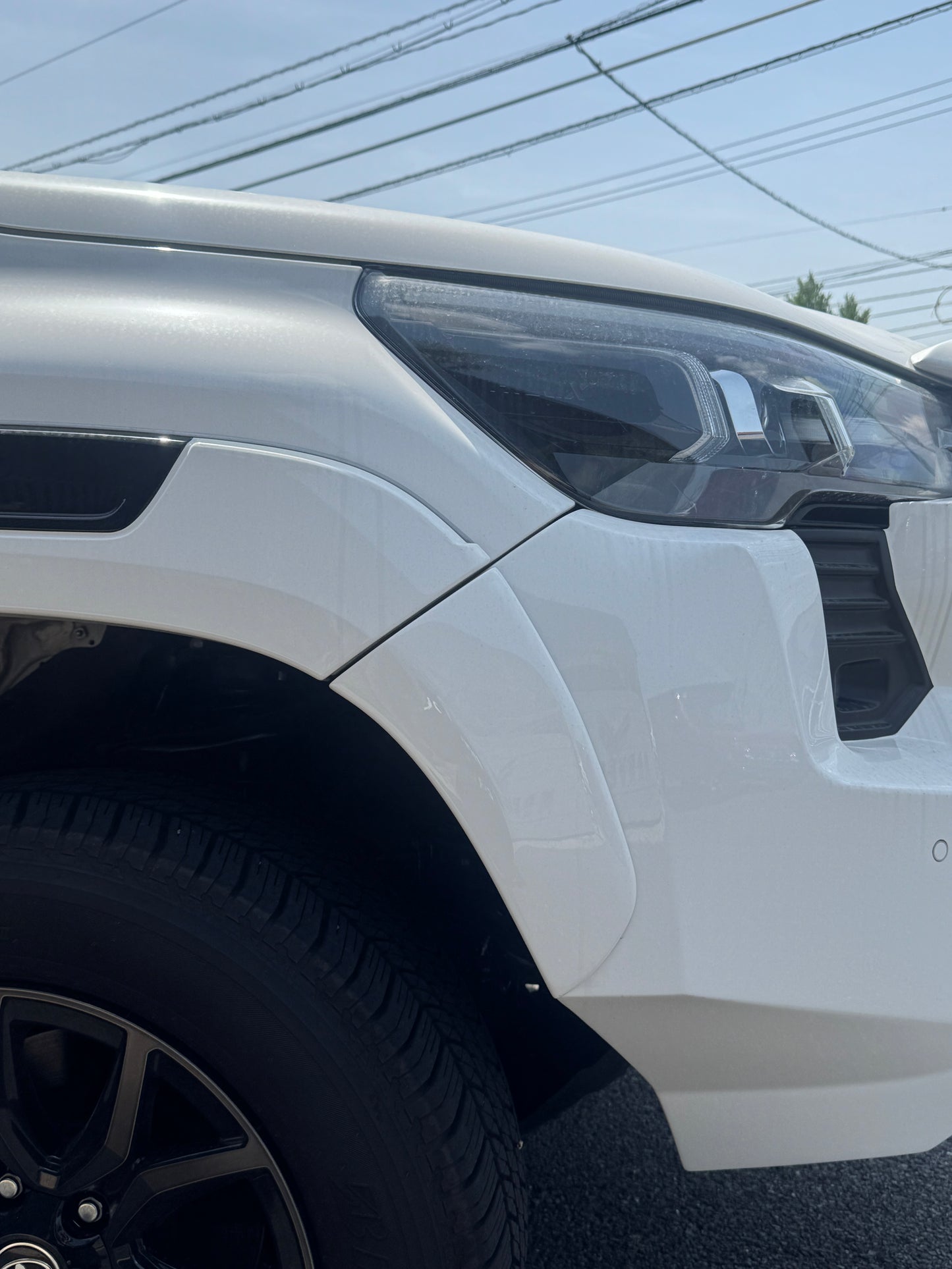 【トヨタ　ハイラックス】後期GR用(2020/08-)MARVELOUS T-FACE用 フェンダーアタッチメント