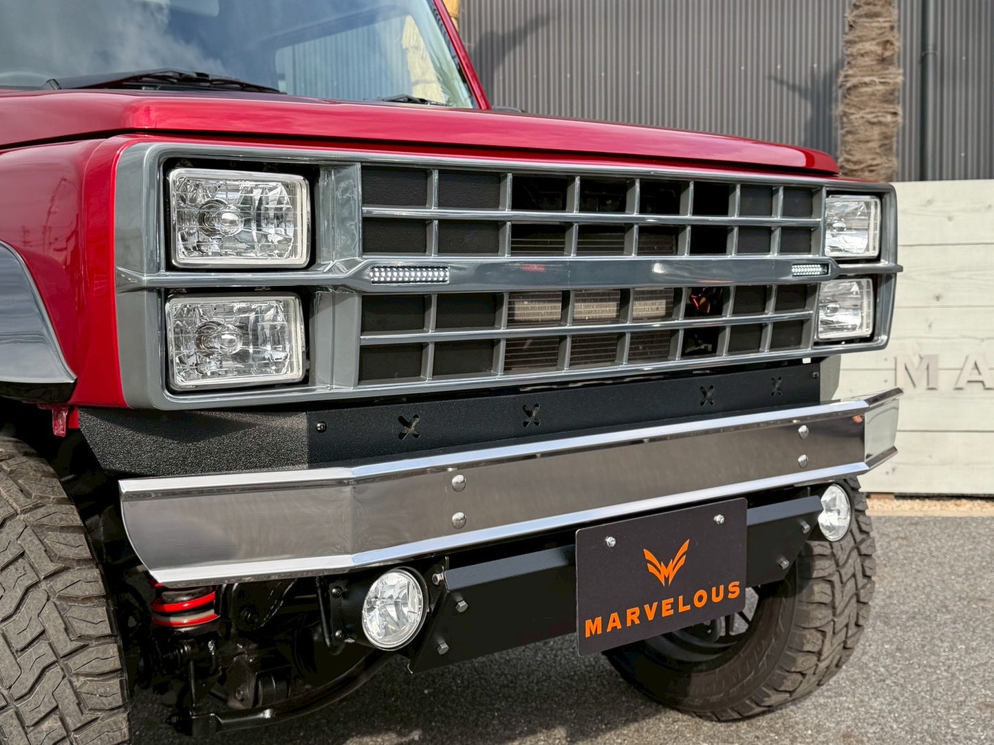 【JIMNY/SIERRA /NOMADE】ステンレス&スチール  フロントバンパー　JB64W JB74W JC74W