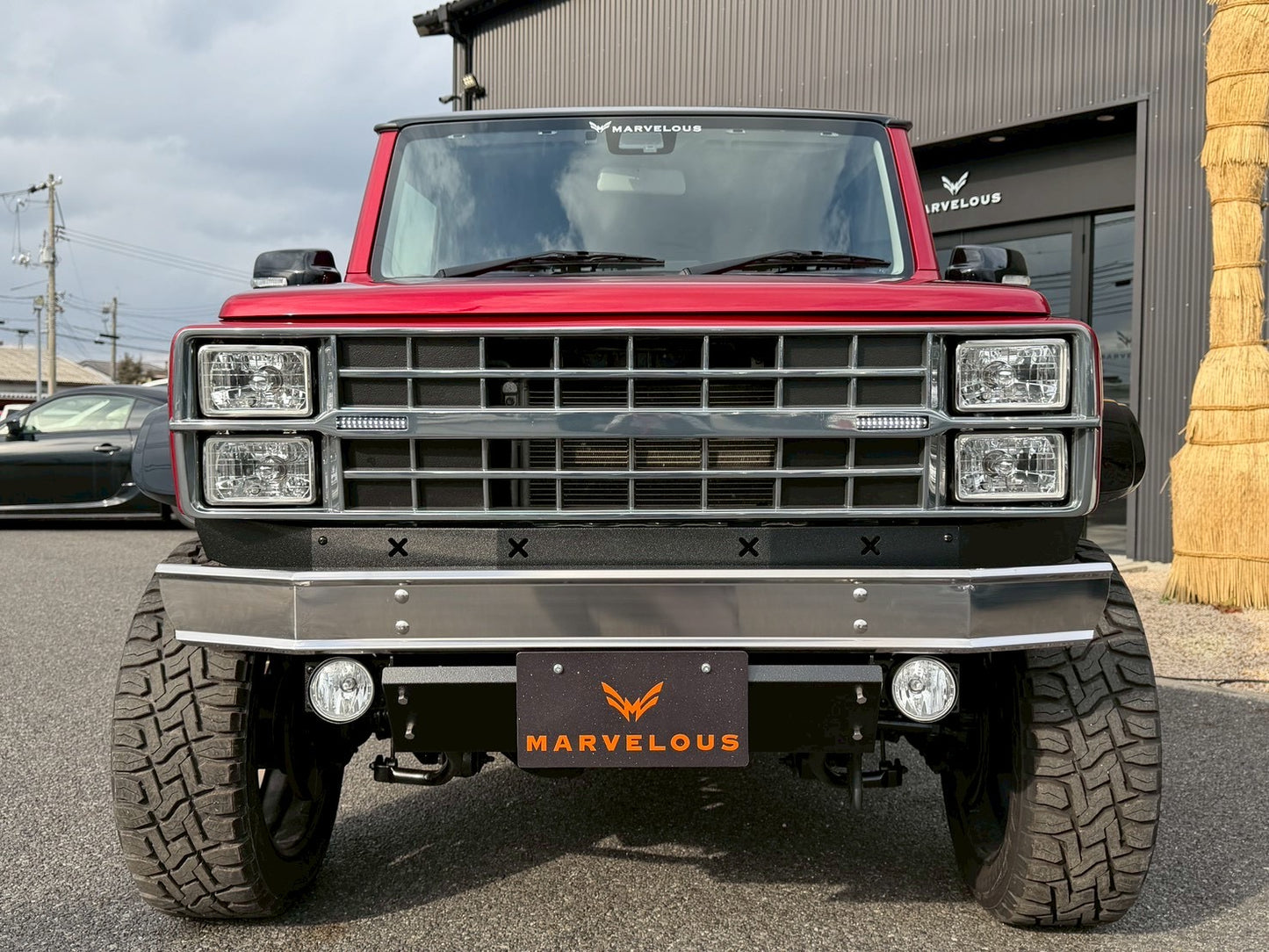 【JIMNY/SIERRA /NOMADE】ステンレス&スチール  フロントバンパー　JB64W JB74W JC74W