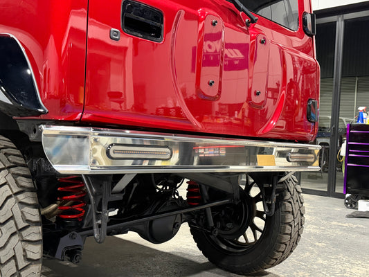 【JIMNY/SIERRA /NOMADE】ステンレス&スチール  リアバンパー　JB64W JB74W JC74W