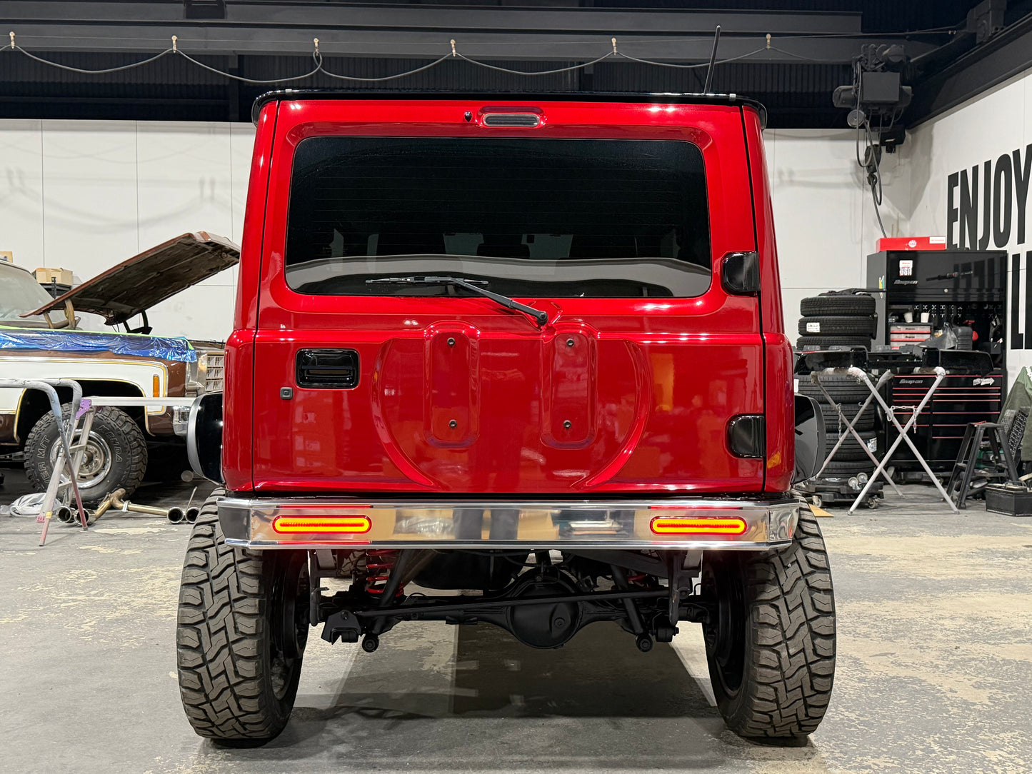 【JIMNY/SIERRA /NOMADE】ステンレス&スチール  リアバンパー　JB64W JB74W JC74W