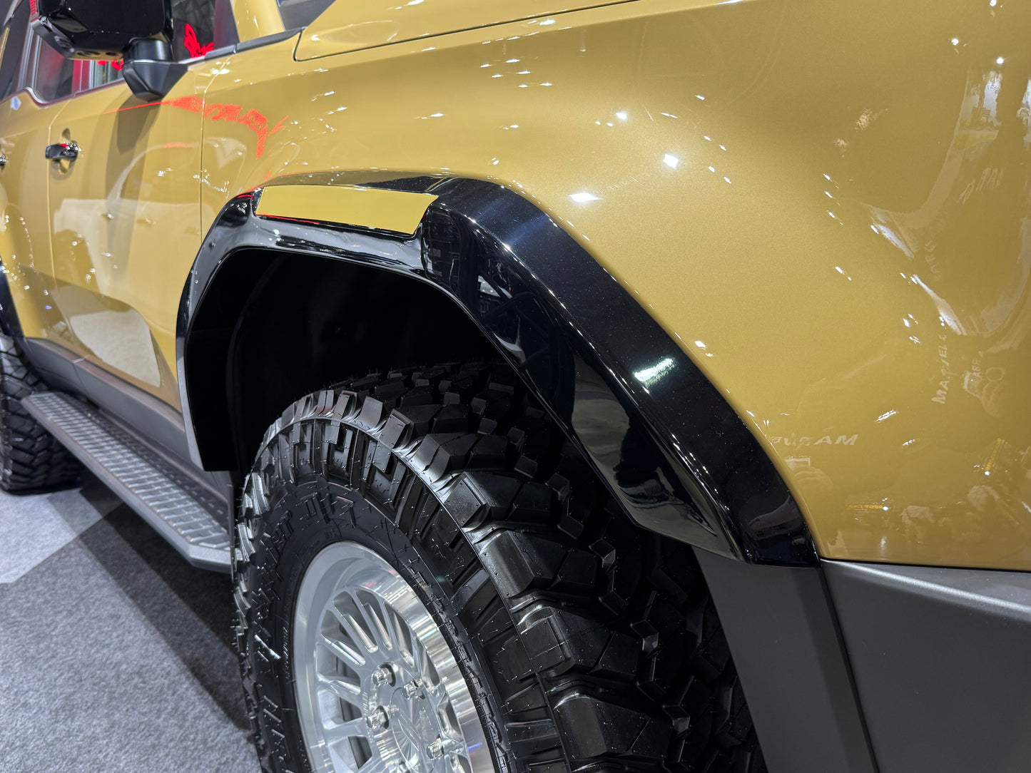 【LAND CRUISER250】35mm　1.4インチ　オーバーフェンダー　ワイドフェンダー　WIDE FENDER　日本製　 MARVELOUS