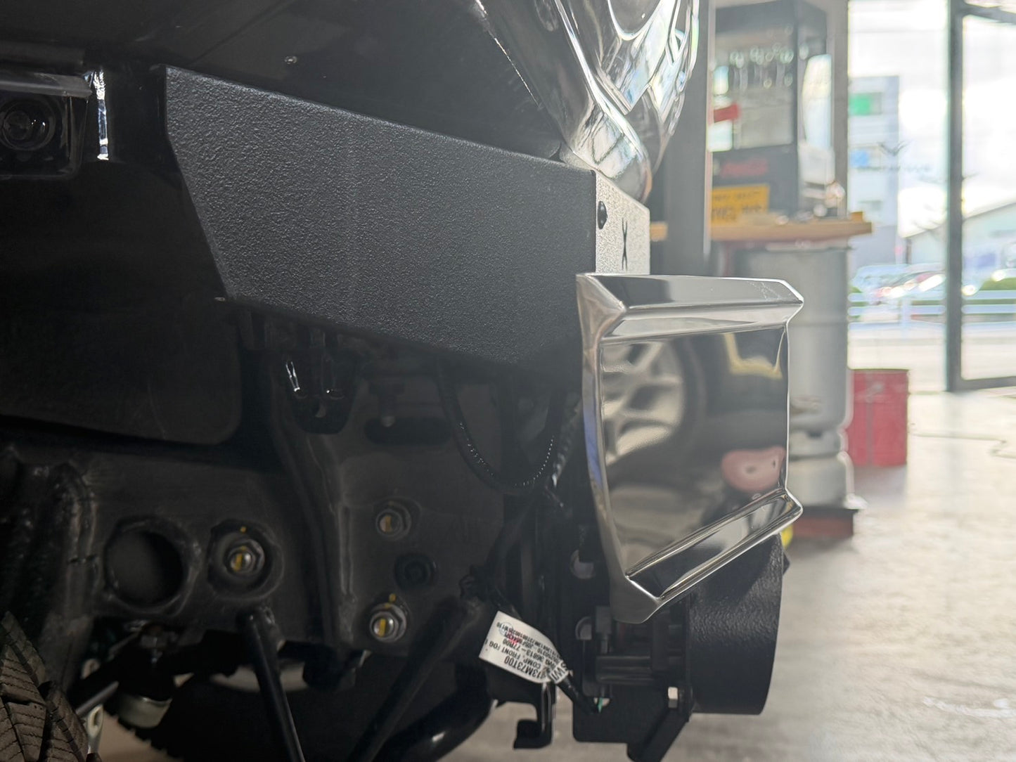 【JIMNY/SIERRA /NOMADE】ステンレス&スチール  フロントバンパー　JB64W JB74W JC74W