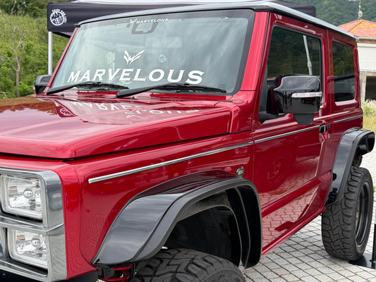 【JIMNY/SIERRA /NOMADE】メッキサイドモール　純正品質　JB64W JB74W※７月より順次発送