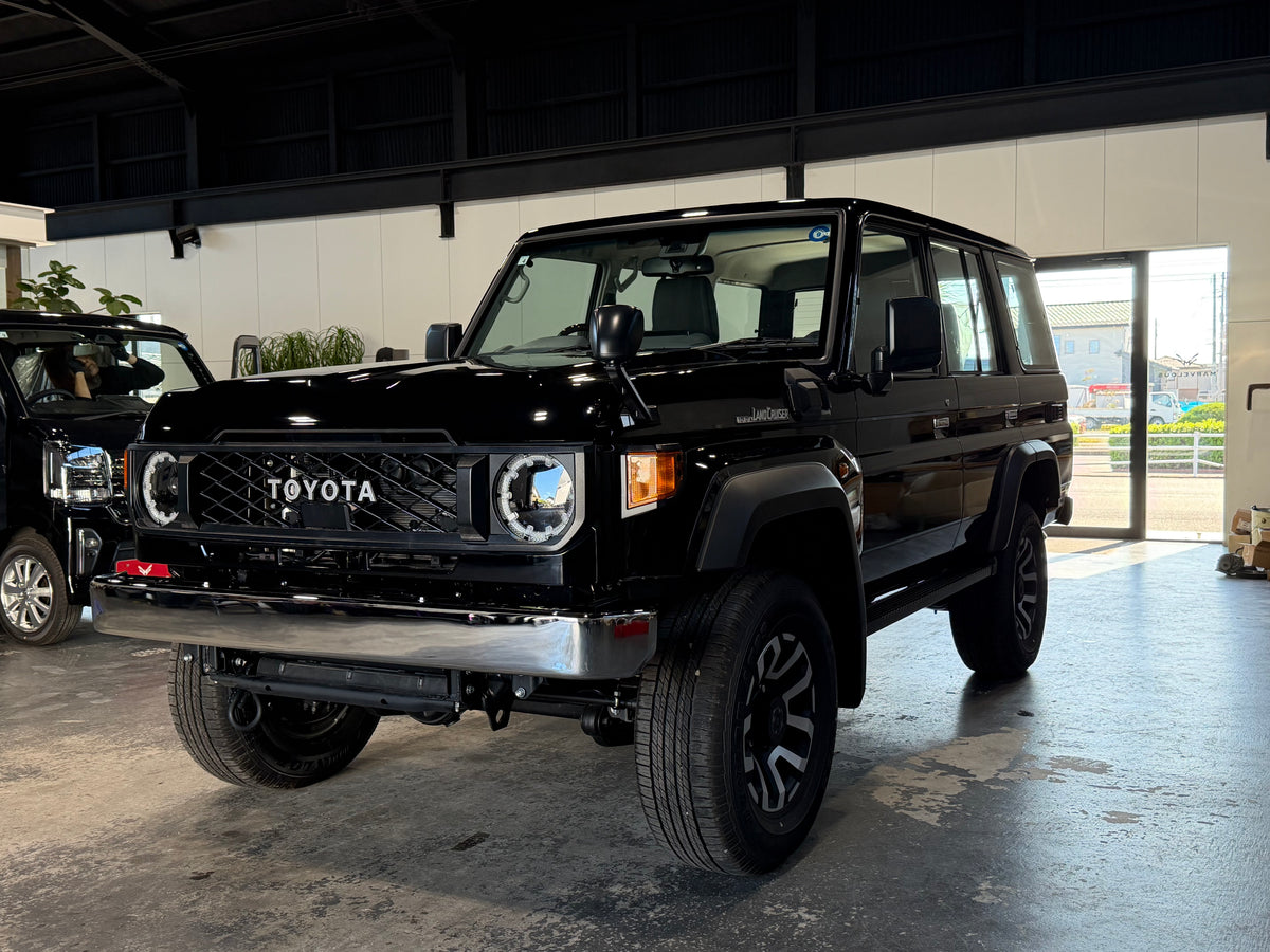 【LAND CRUISER70】　フロントメッキバンパー取付キット　GDJ76W　【先行受注 １１月から順次発送】